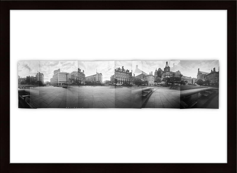 Pinhole panorama of Sheffield shot on Zero Image camera